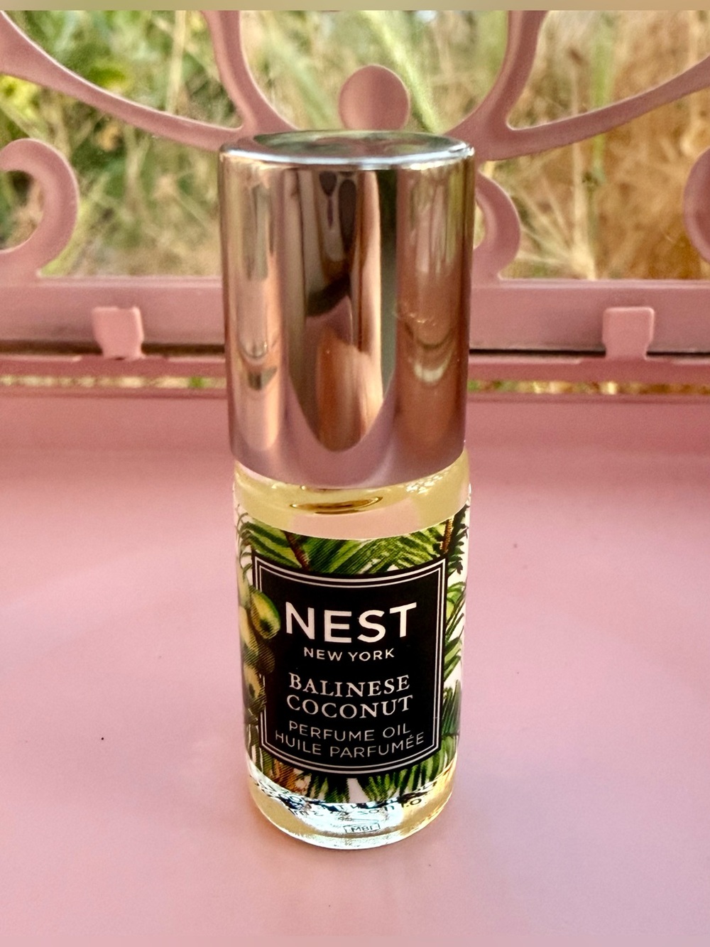 NEST New York Balinese Coconut Perfume Oil - 3ml Travel Mini, New & Unopened